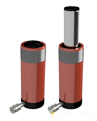 Домкрат универсальный гидравлический одностороннего действия ДУ100П50