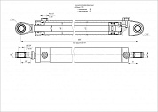 Гидроцилиндр ЦГ-63.35х800.11
