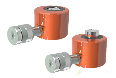 Домкрат гидравлический низкий ДН10М15