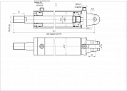 Гидроцилиндр ЦГ-100.50х400.02