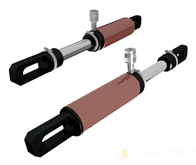 Домкрат гидравлический тянущий ДО30П200А