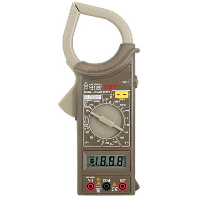 Клещи токовые цифровые КВТ M266F 70481