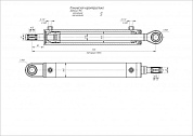 Гидроцилиндр ЦГ-50.30х310.11