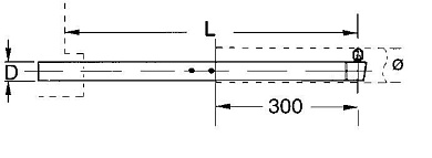 Плечо нижнее специальное TECNA 4506