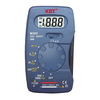 Мультиметр цифровой КВТ M300 70476