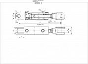 Гидроцилиндр ЦГ-63.30х113.01
