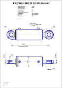 Гидроцилиндр ЦГ-125.50х200.11