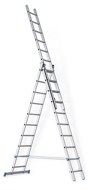 Лестница промышленная трехсекционная Sarayli 3 x 12