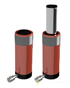 Домкрат универсальный гидравлический одностороннего действия ДУ5П150